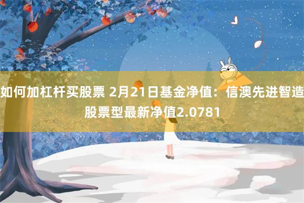 如何加杠杆买股票 2月21日基金净值：信澳先进智造股票型最新净值2.0781